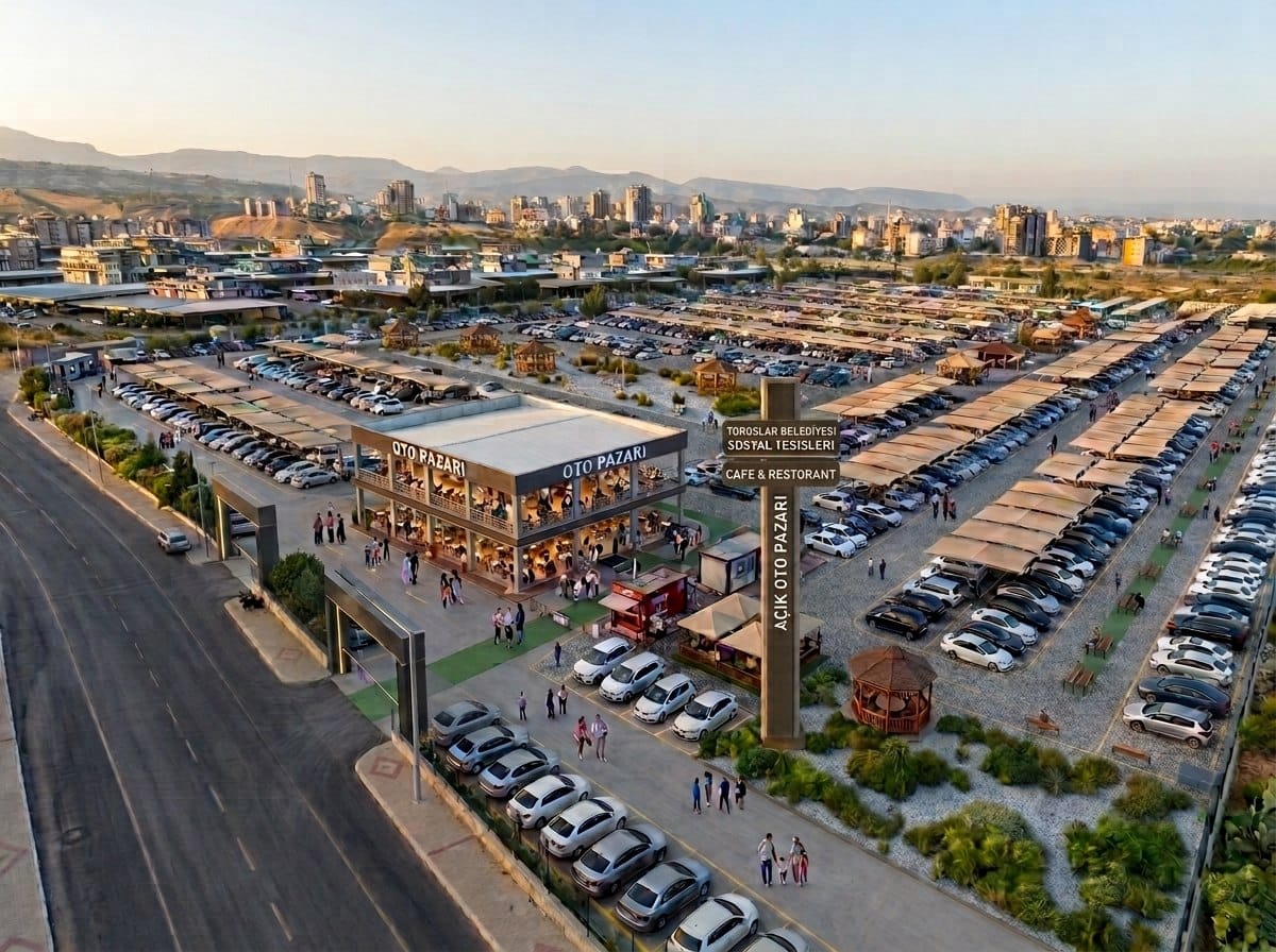 Mersin 2. El Oto Pazarı Projemiz